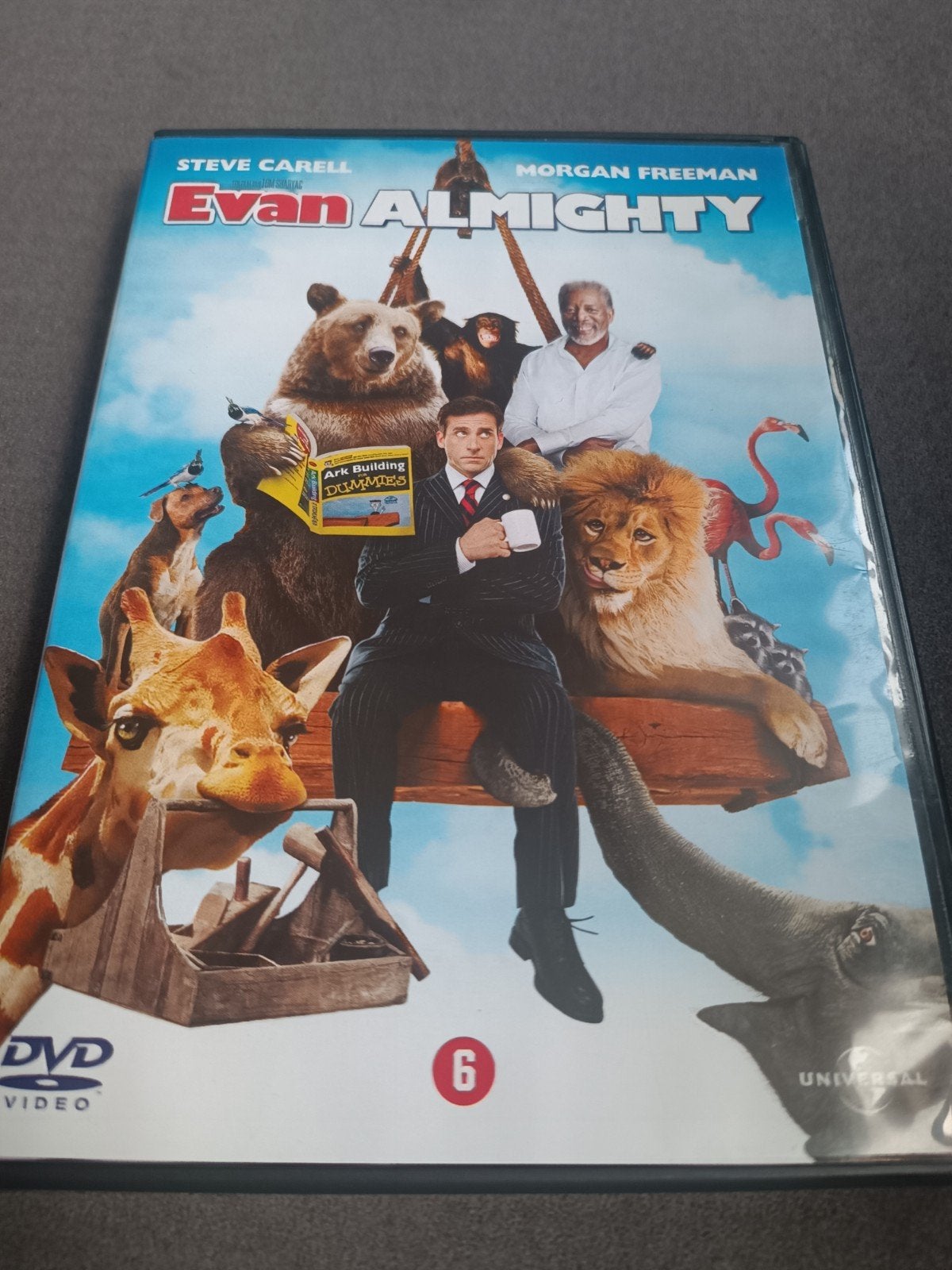 Evan almighty - dvd, Alle leeftijden, Ophalen of Verzenden, Zo goed als nieuw, Romantische komedie