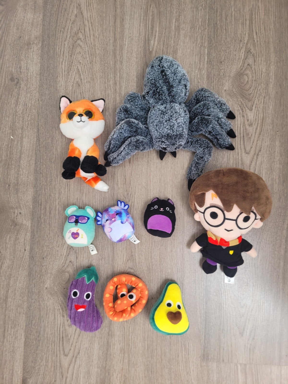 Leuke knuffels van Ty, Squishmallows en Harry Potter, Ophalen, Overige karakters, Overige typen, Zo goed als nieuw
