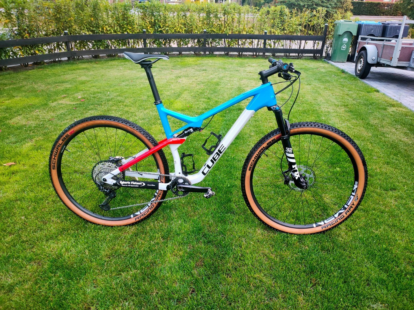 Cube AMS 100 C:68 SL 29 XL mountainbike, Fully, Zo goed als nieuw, Schijfrem, 53 tot 57 cm