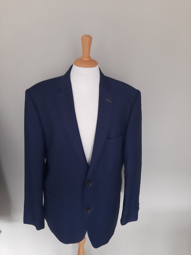 Colbert maat 54 van Roy Robson ., Ophalen of Verzenden, Zo goed als nieuw, Maat 52/54 (L), Blauw