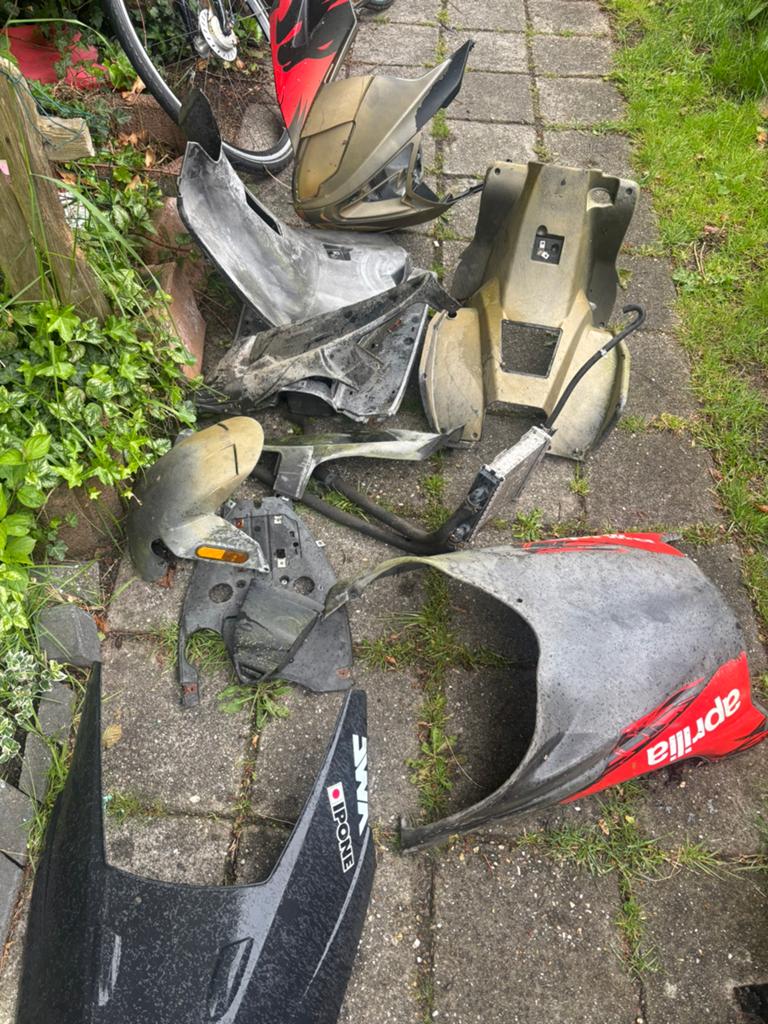 Kappen onderdelen sr factory, Fietsen en Brommers, Ophalen of Verzenden, Gebruikt, Benzine, SR 50