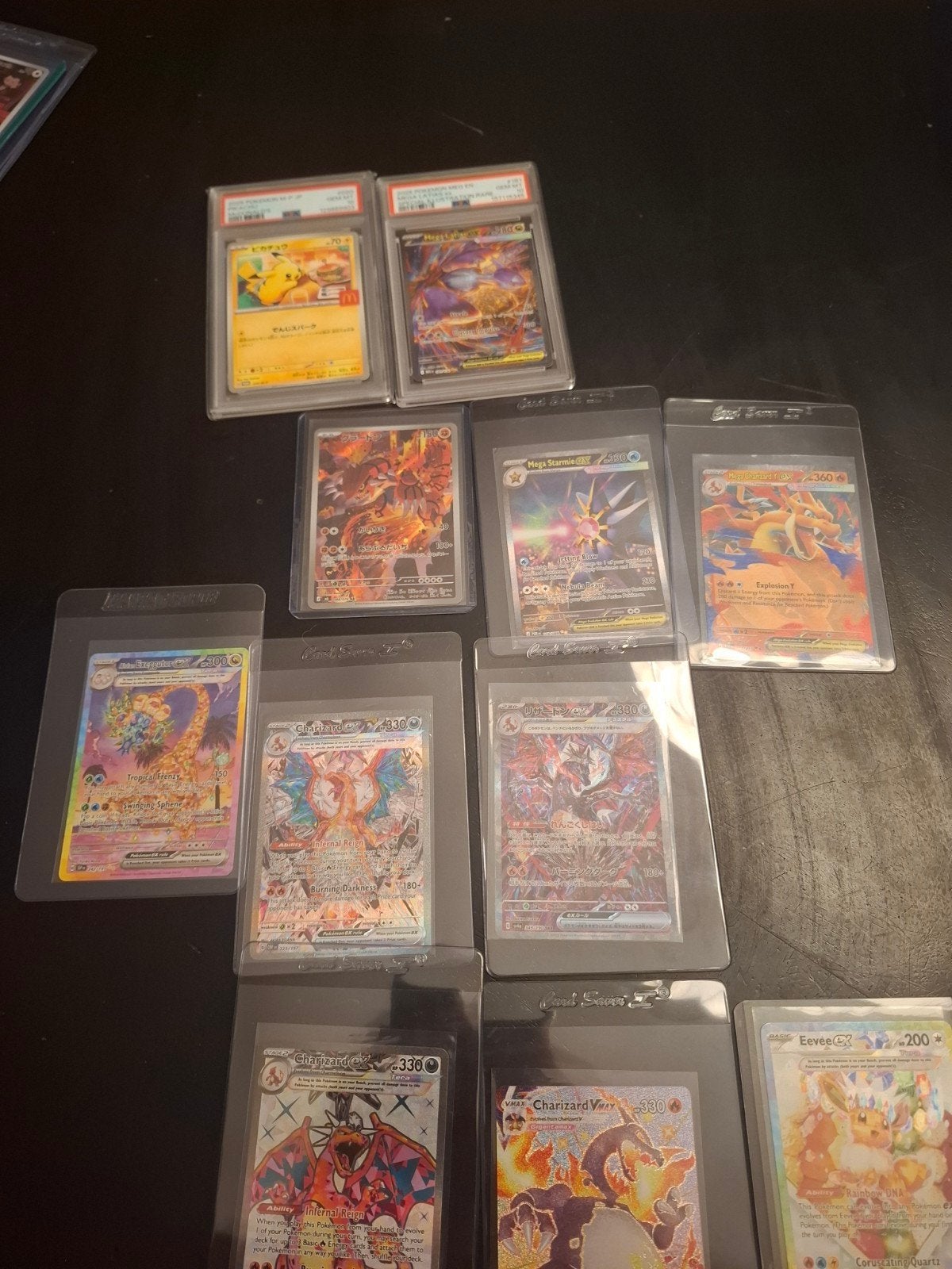 Pokémon kaarten - Near Mint conditie, klaar voor PSA, Ophalen of Verzenden, Nieuw, Meerdere kaarten