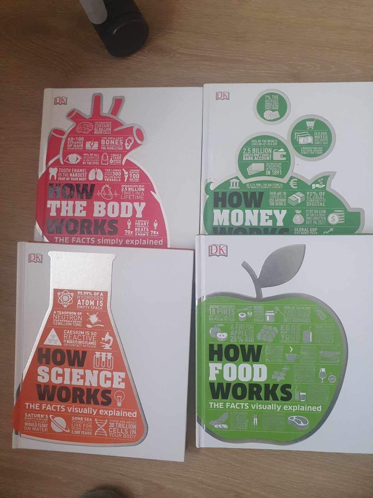 DK How Works boeken (4 stuks) - Wetenschap & Meer, Boeken, Ophalen of Verzenden, Zo goed als nieuw, Natuurwetenschap
