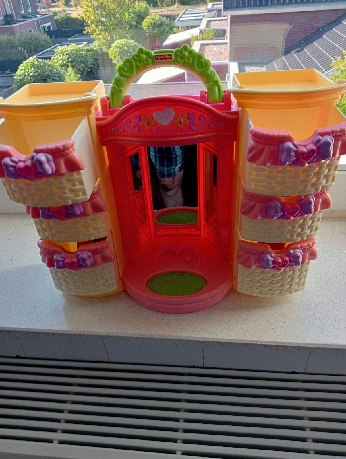 Fisher-Price Little People Kasteel Speelset, Kinderen en Baby's, Ophalen of Verzenden, Zo goed als nieuw, Speelset