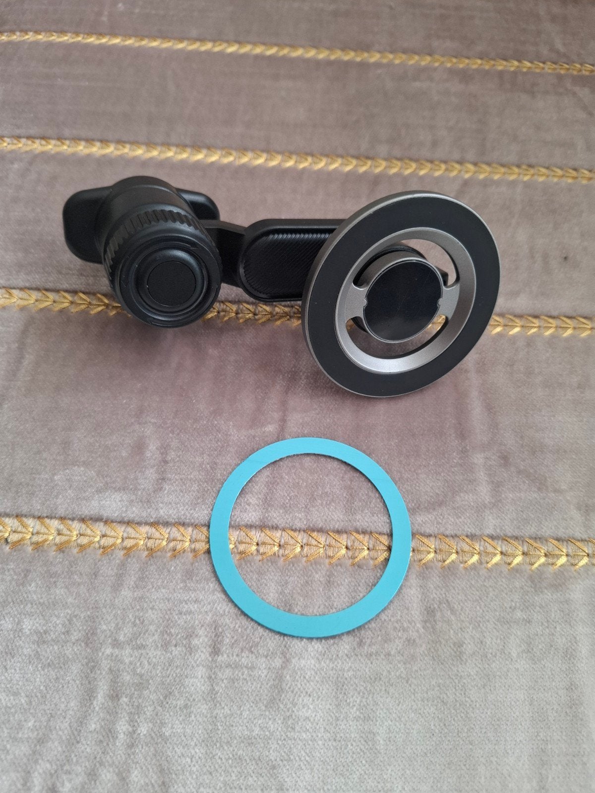 Magnetische Telefoonhouder Auto met Metalen Ring - Nieuw, Ophalen of Verzenden, Zo goed als nieuw, Auto