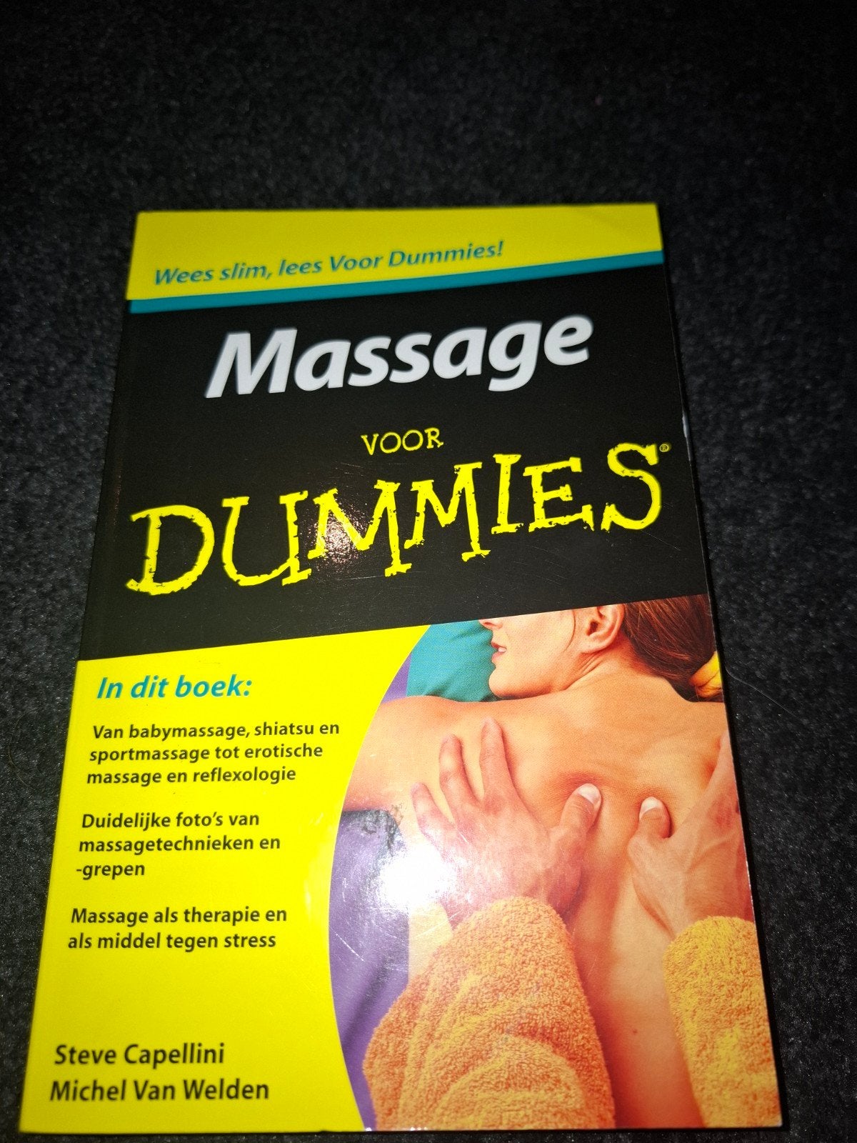 Massage voor Dummies: Leer alle massagetechnieken, Ophalen of Verzenden, Gelezen, Gezondheid en Conditie, Steve Capellini, Michel Van Welden