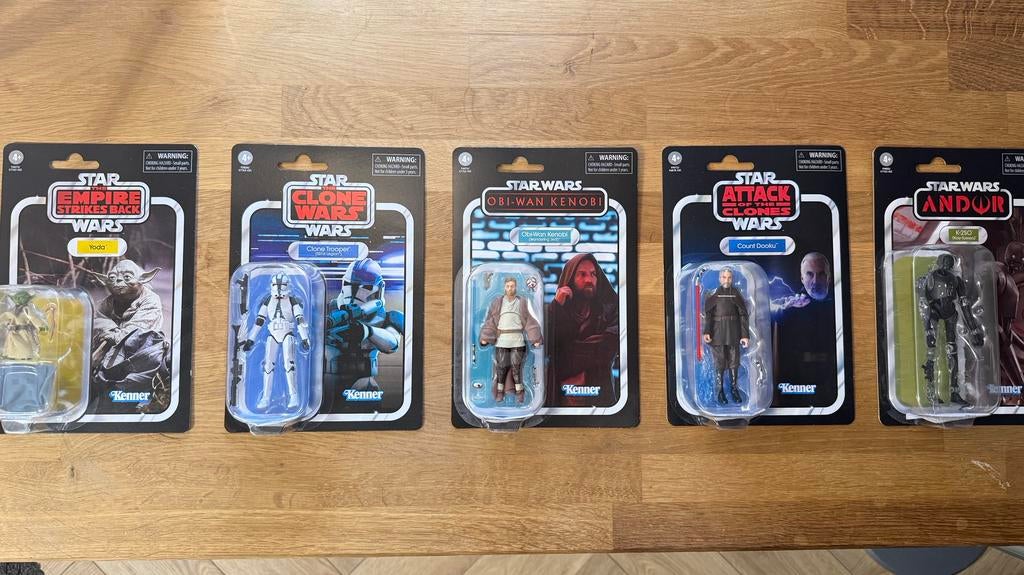 Star Wars The Vintage Collection 5 figures, Verzamelen, Star Wars, Ophalen of Verzenden, Zo goed als nieuw, Actiefiguurtje