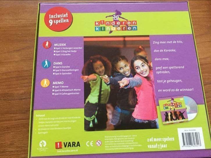 Kinderen voor kinderen, dans-, doe-, en muziek spel, Een of twee spelers, Ophalen of Verzenden, Zo goed als nieuw