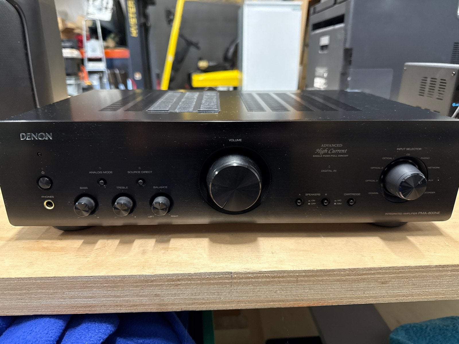 Denon PMA-800NE Stereo Versterker met Afstandsbediening, Denon, Ophalen of Verzenden, Zo goed als nieuw, 60 tot 120 watt