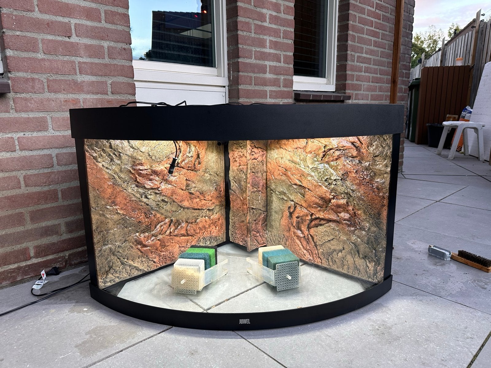 Juwel trigon LED + kast 190liter 1jaar oud, Ophalen of Verzenden, Zo goed als nieuw, Leeg aquarium, Juwel
