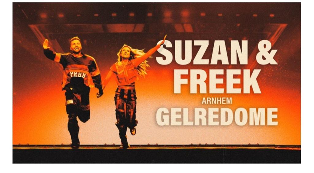 Suzan & Freek 2 tickets- staanplaatsen. 24 mei zondag, Tickets en Kaartjes, Twee personen, Mei