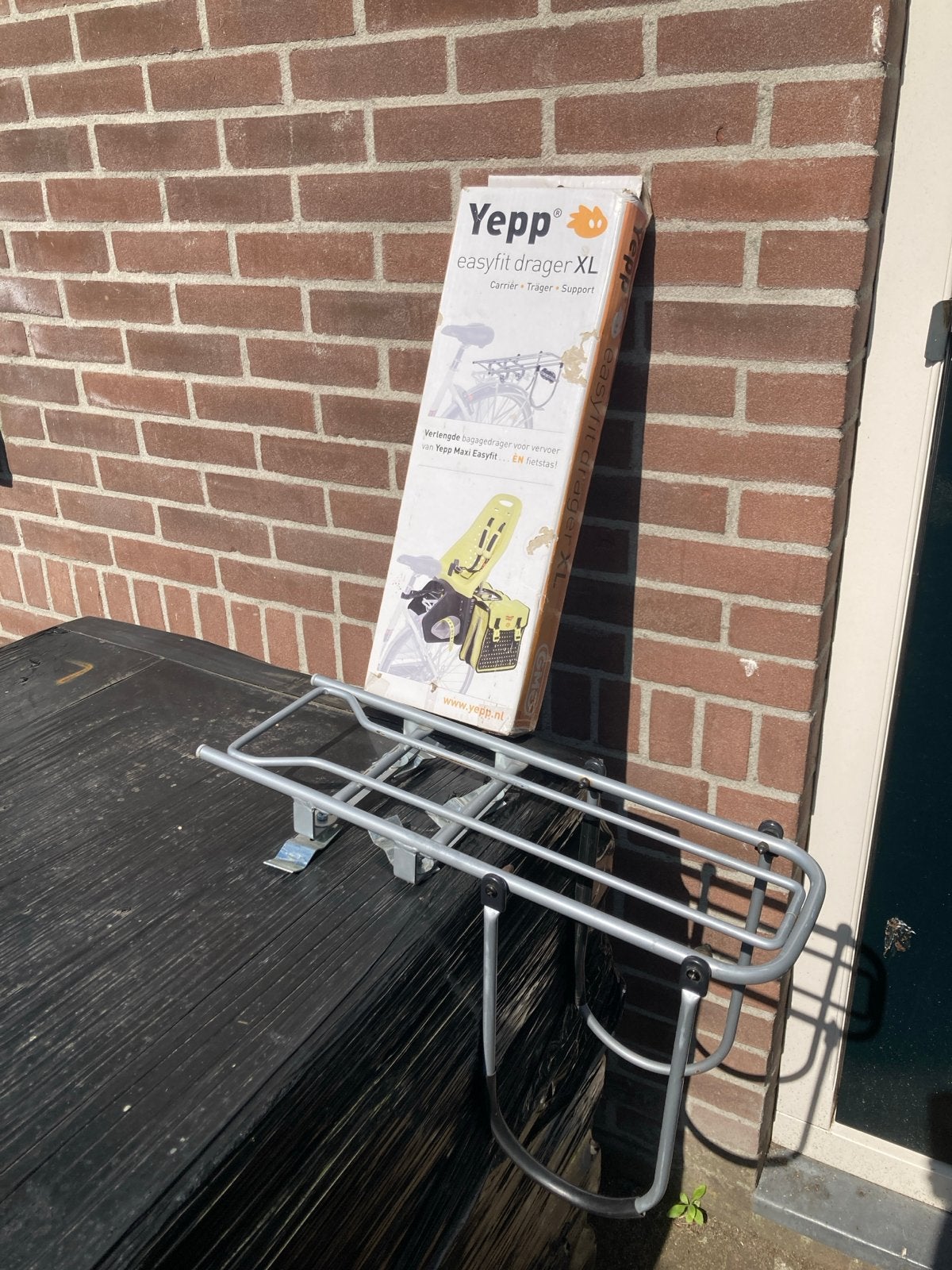Yepp Easyfit Drager XL - Bagagedrager voor fiets, Ophalen of Verzenden, Gebruikt