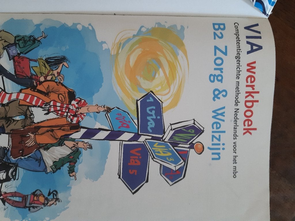 Via werkboek  zorg en welzijn, Ophalen, Beta, Zo goed als nieuw, MBO