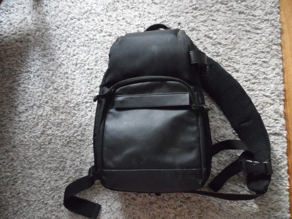 Canon foto cameratas sling back pack, Ophalen of Verzenden, Zo goed als nieuw, Rugtas, Canon