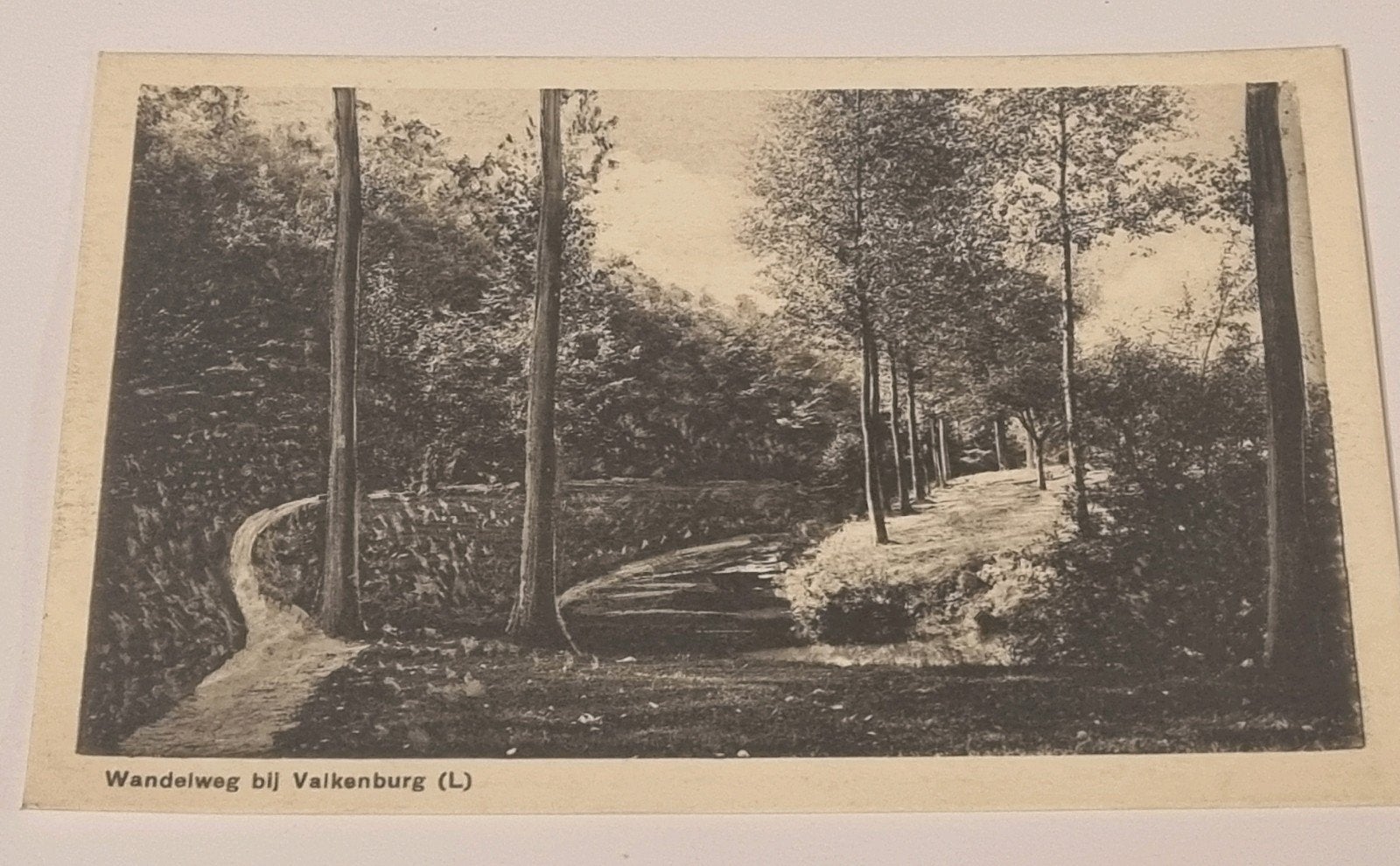 Valkenburg -  Wandelweg, Ophalen of Verzenden, 1920 tot 1940, Ongelopen, Limburg