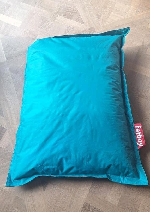 Fatboy zitzak junior - Turquoise (nieuw €190), Ophalen of Verzenden, Gebruikt, Overige kleuren, Zitzak