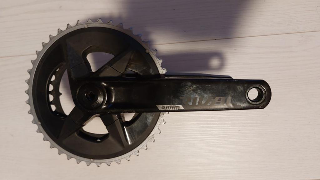 SRAM Rival DUB Wide Crankstel met Powermeter 175mm, Ophalen of Verzenden, Gebruikt, Crankstel of Pedalen, SRAM