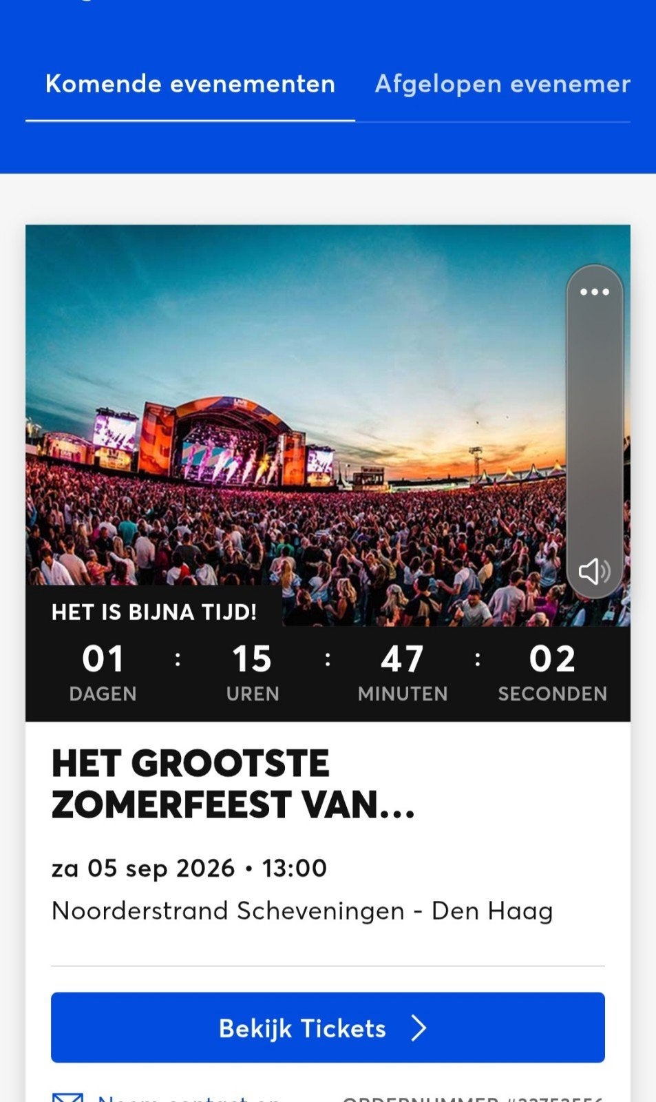 het grootste zomerfeest van Nederland rolstoelplek, Twee personen