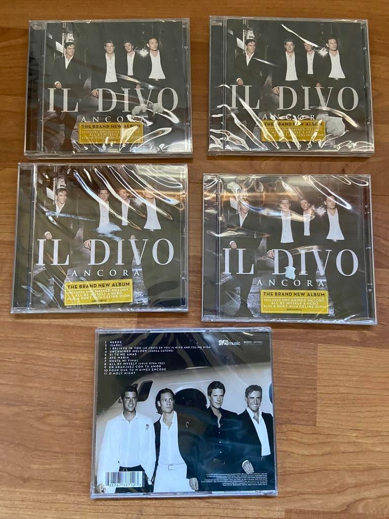 IL DIVO Ancora cd. Splinternieuw in verpakking!, Ophalen of Verzenden, Classicisme, Zo goed als nieuw