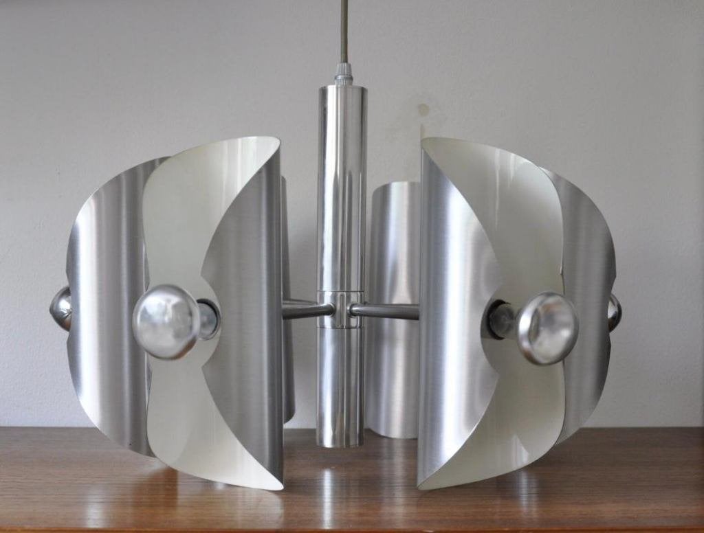 Space age lamp van Massive, Ophalen, E14 (klein), Metaal, Gebruikt
