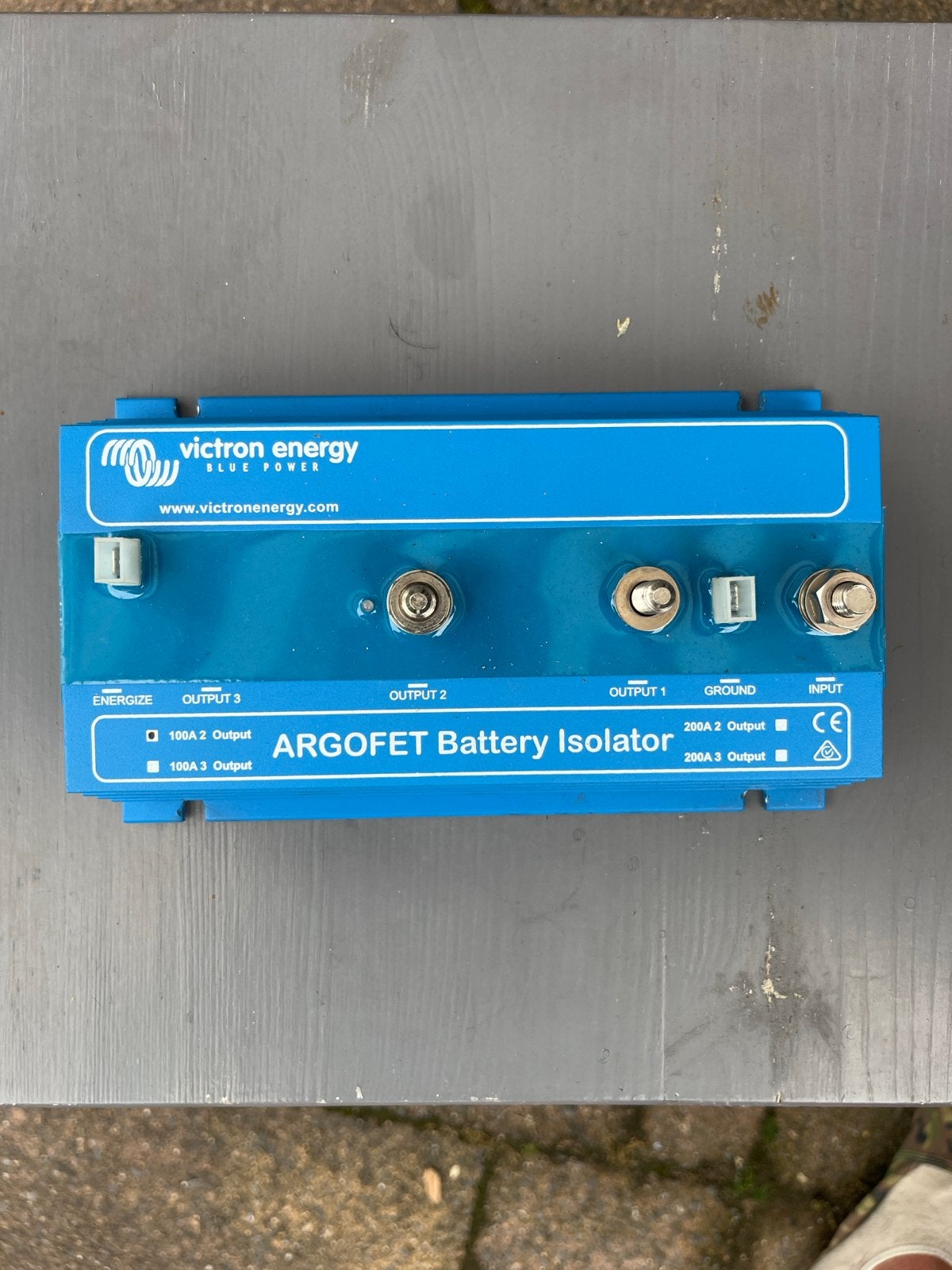 Victron Energy Argofet 100-2 Accu Isolator 100A, Ophalen of Verzenden, Gebruikt