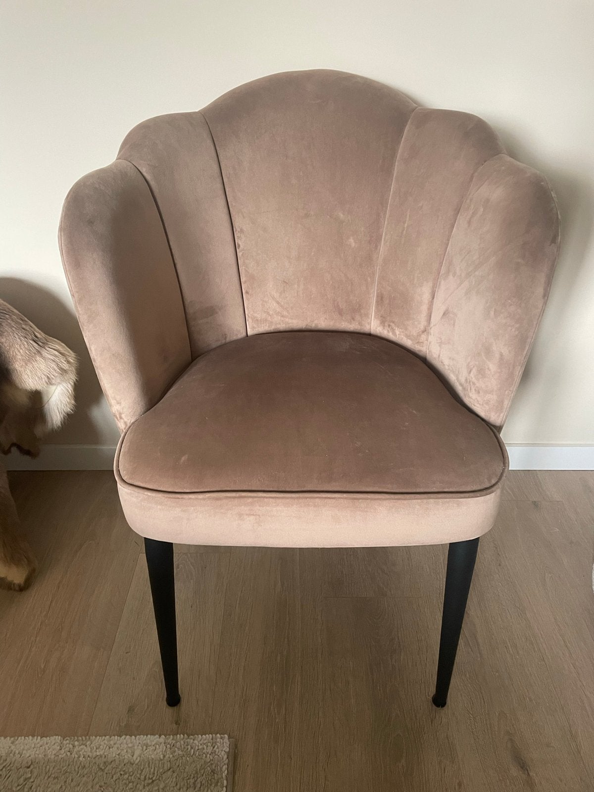 Prachtige stoel in schelpdesign - Riviera Maison, Ophalen, Overige kleuren, Zo goed als nieuw, Eén