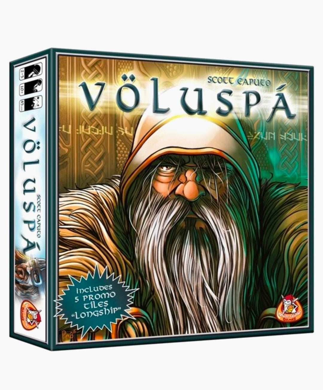 Völuspá Bordspel, Een of twee spelers, Ophalen of Verzenden, Gebruikt, Mayfair Games