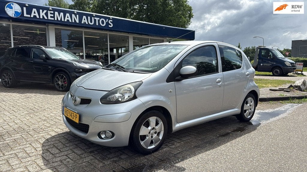 Toyota Aygo 1.0-12V Comfort AUTOMAAT Airco Silverline Huurko, Gebruikt, 4 stoelen, 68 pk, Bedrijf