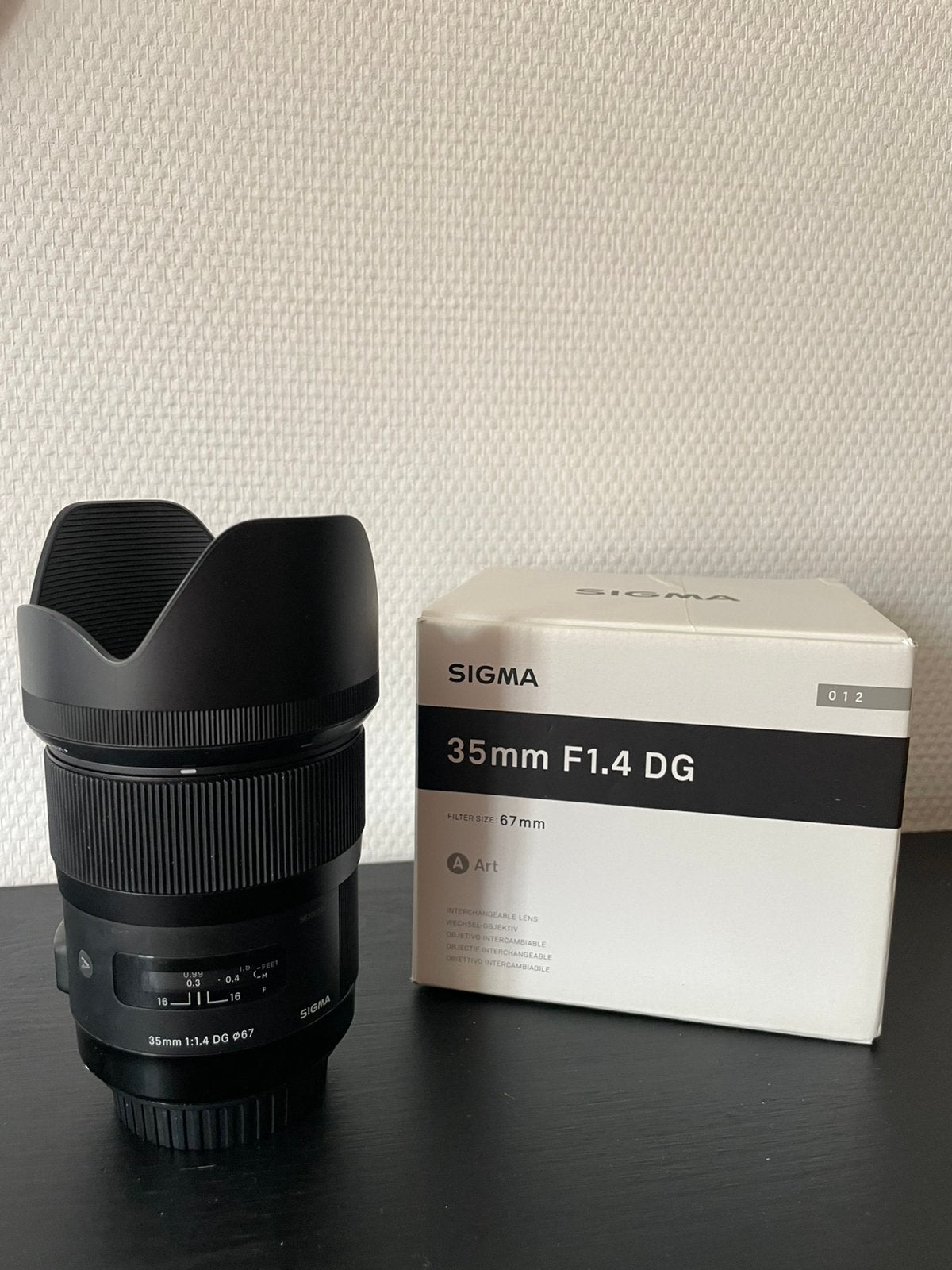 Sigma 35mm F1.4 DG HSM Canon AF, Ophalen of Verzenden, Zo goed als nieuw, Groothoeklens, Zoom