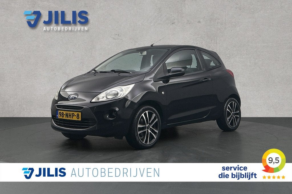 Ford Ka 1.2 Cool&Sound | Airco | Lichtmetalen velgen | Elekt, Auto's, Ford, Voorwielaandrijving, 12 maanden, Stof, Gebruikt