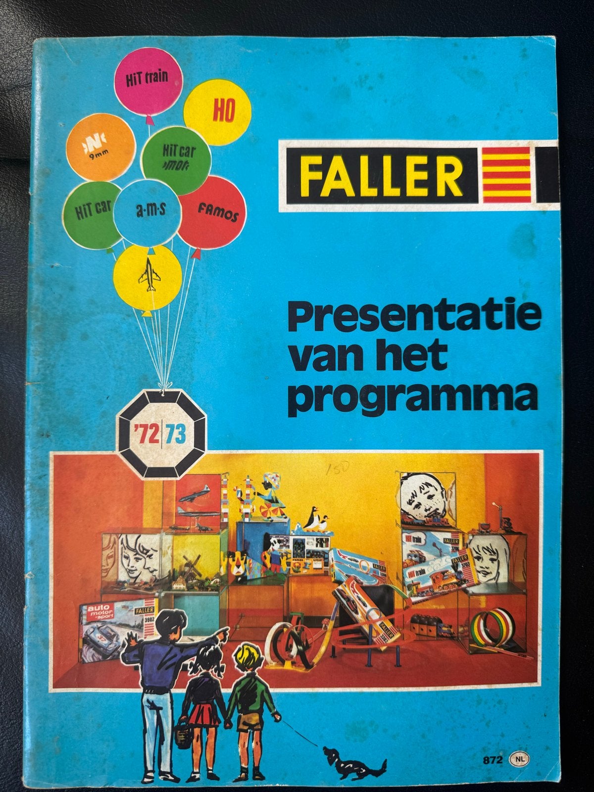 Faller Catalogus '72/'73 - Presentatie van het programma, Ophalen of Verzenden, Gebruikt, Gelijkstroom of Wisselstroom, Boek, Tijdschrift of Catalogus