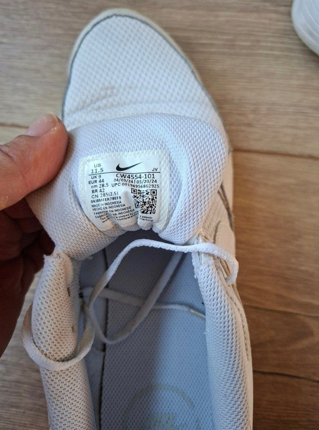 Witte Nike Air Max Sneakers - Maat 44, Kleding | Heren, Nike air max, Wit, Ophalen of Verzenden, Sneakers of Gympen