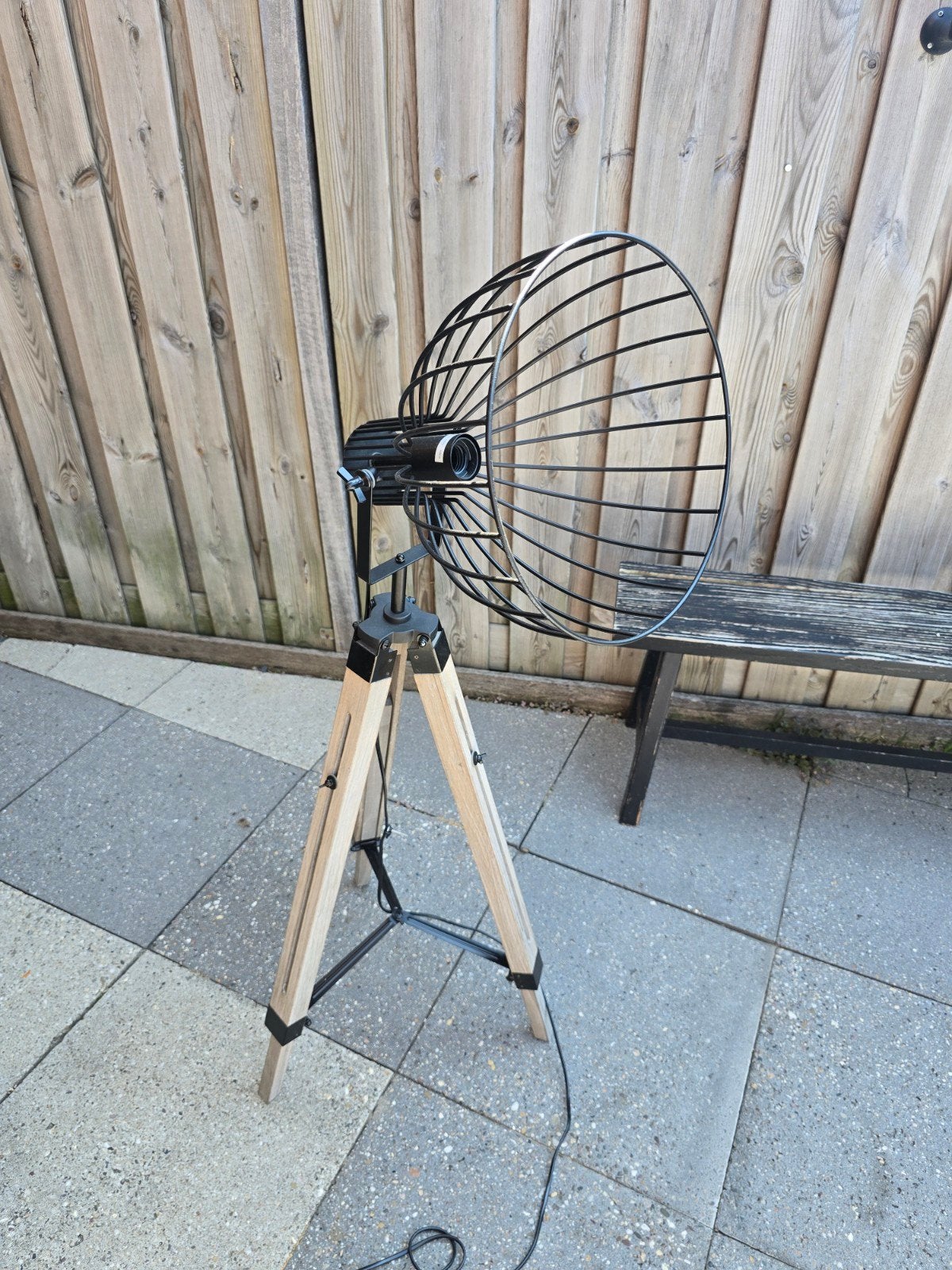vloerlamp, Ophalen