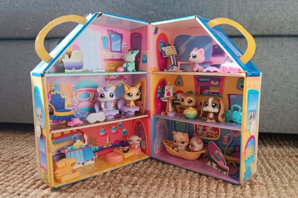 Lps exclusive pet house set 2010 #1656-#1663, Ophalen of Verzenden, Zo goed als nieuw