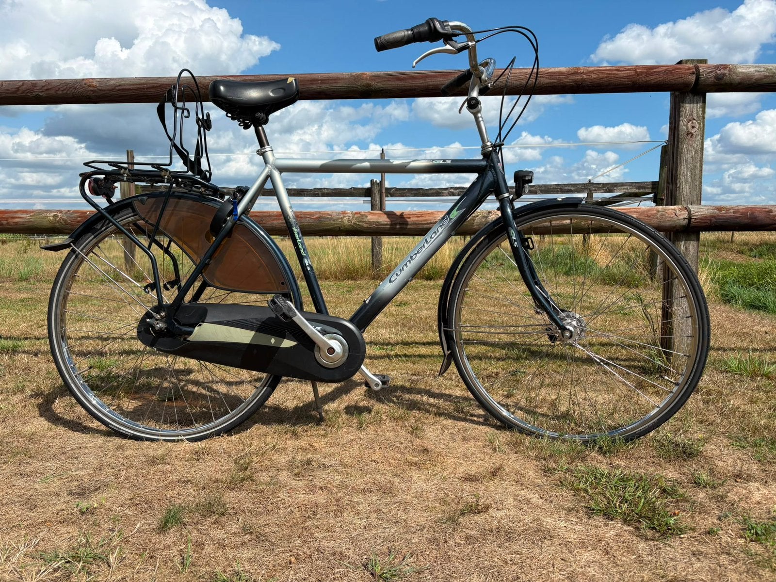 Herenfiets 28 inch Cumberland, Gebruikt, Trommelrem, Ophalen, Overige merken