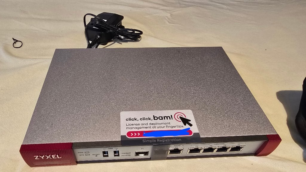 Zyxel Router - Perfect voor thuisnetwerk, Ophalen of Verzenden, Zo goed als nieuw, Router, Zyxel