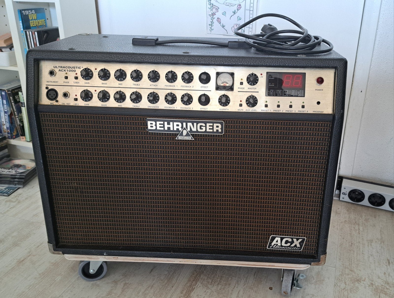 Behringer Ultracoustic ACX1000 Akoestische Versterker, Muziek en Instrumenten, Ophalen, Zo goed als nieuw, Gitaar, 100 watt of meer