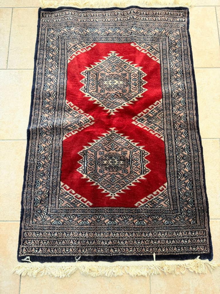 Handgemaakt Perzisch Tapijt - 120x75 cm, Ophalen, Gebruikt, 200 cm of meer, 50 tot 100 cm