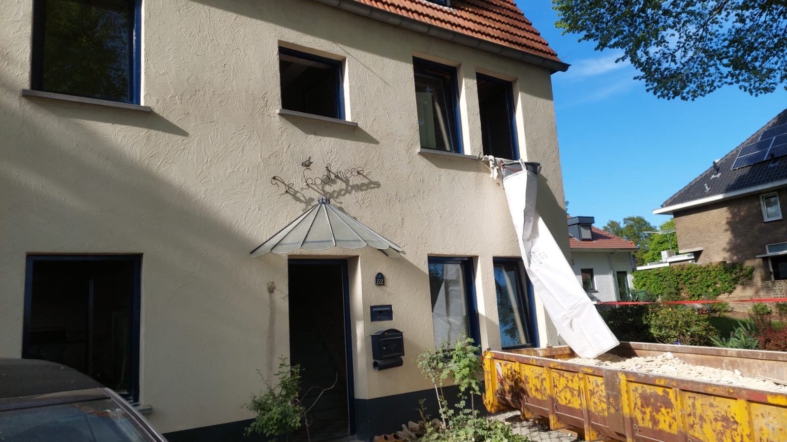 Stortslurf / stortzak voor bouwafval – raamuitvoering, Doe-het-zelf en Verbouw, Overige Doe-het-zelf en Verbouw, Ophalen, Gebruikt