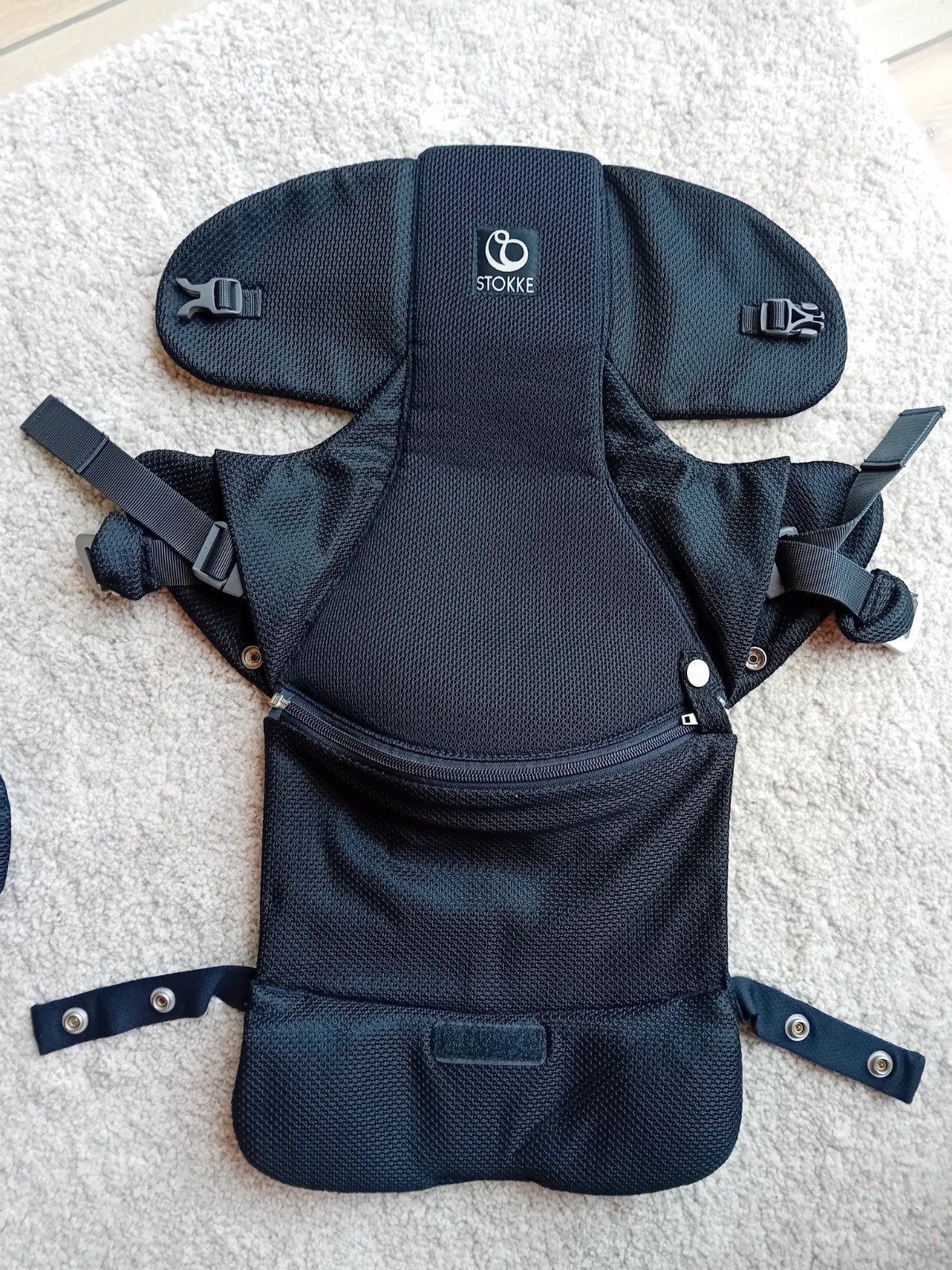 Stokke MyCarrier 3 in 1, voor baby en incl.draagzak 18-36 m., Kinderen en Baby's, Babydragers en Draagdoeken, Overige merken, Buik of Rug