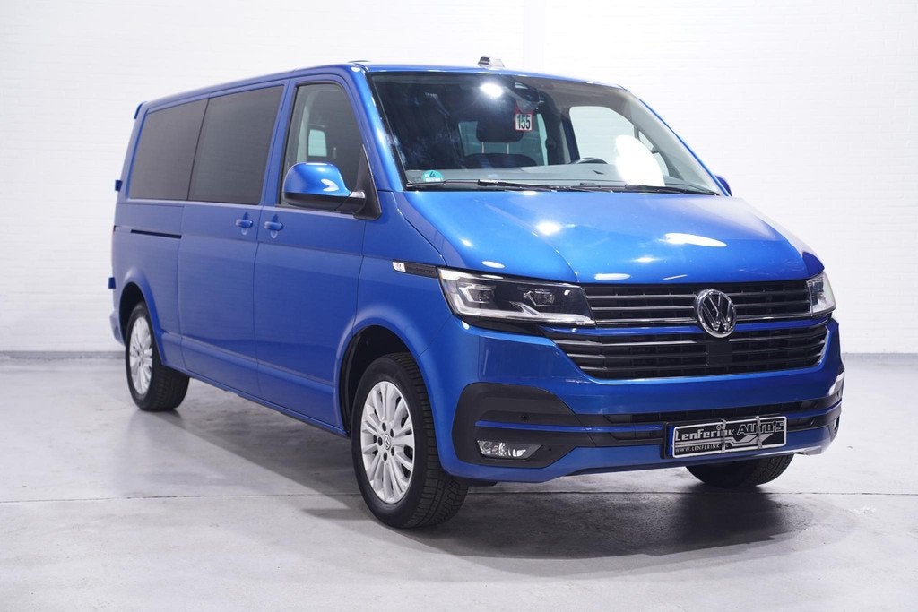 Volkswagen Transporter 2.0 TDI 150 pk DSG Aut. Dubbel Cabine, Auto's, Stof, Gebruikt, 4 cilinders, 150 pk