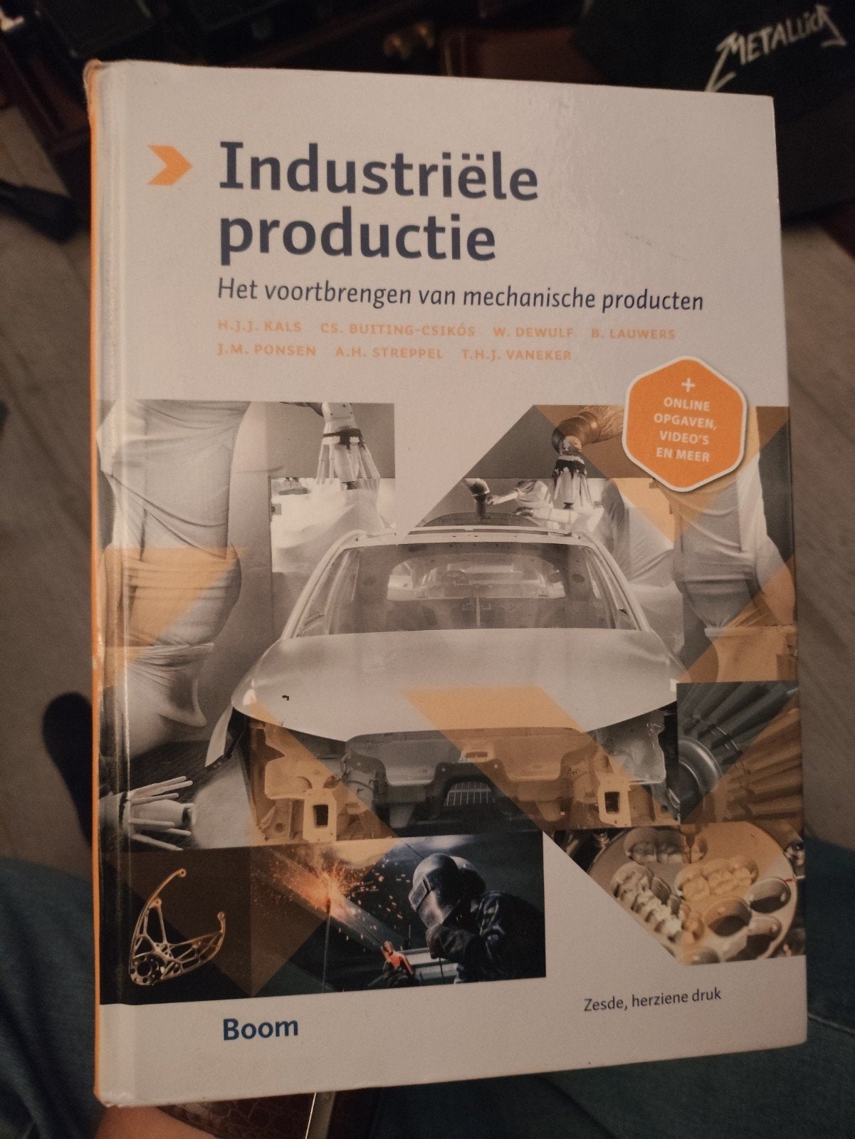 Industriële Productie voortbrengen van mechanische producten, Boeken, M.J.J. Kals, C.S. Butting-Csikós, W. Dewulf, B. Lauwers