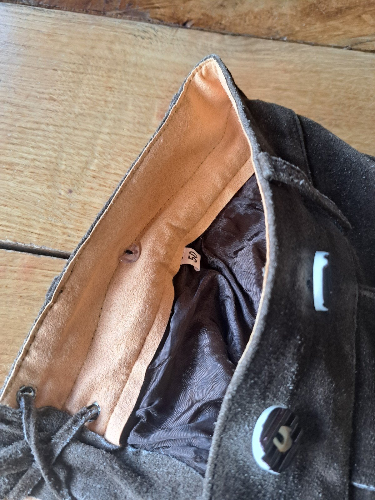 Tirolerbroek maat 50, Kleding | Heren, Ophalen, Gedragen, Maat 48/50 (M), Bruin