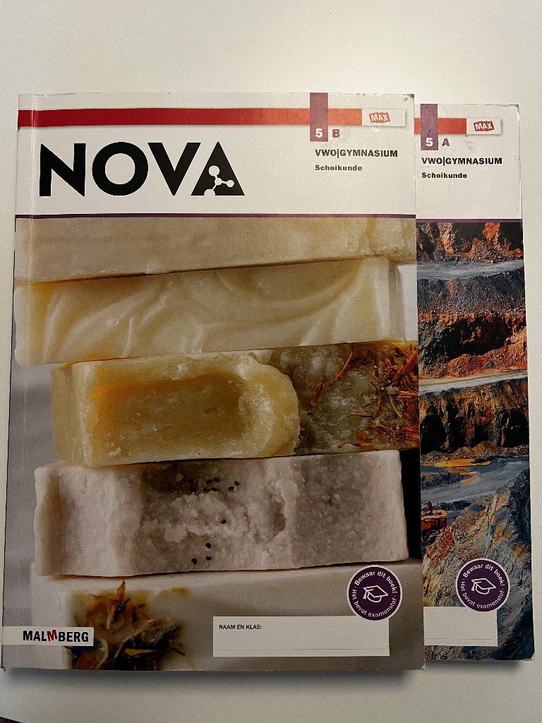 NOVA Scheikunde VWO 4,5,6, Boeken, Ophalen, VWO, Scheikunde, Malmberg