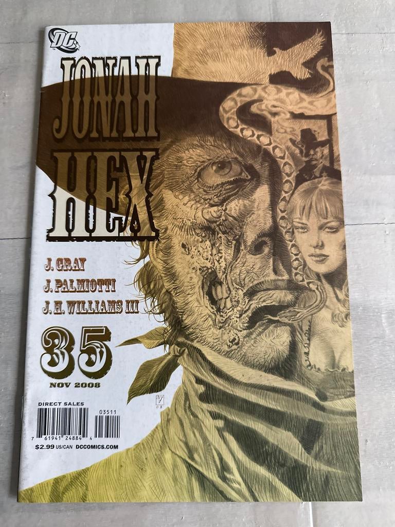 Jonah Hex #35 DC Comics - November 2008, Boeken, Eén comic, Ophalen of Verzenden, Zo goed als nieuw, Amerika