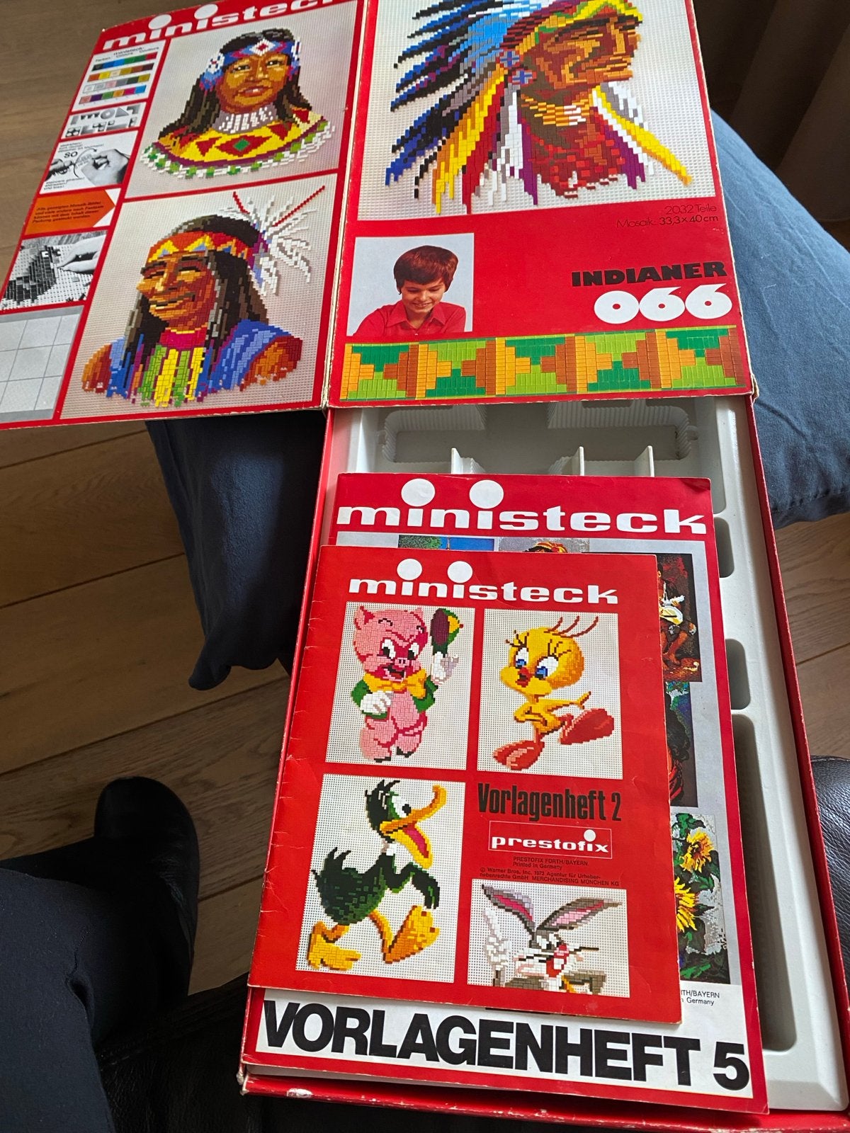 Ministeck Indianer, Hobby en Vrije tijd, Ophalen of Verzenden, Gebruikt, Box-set
