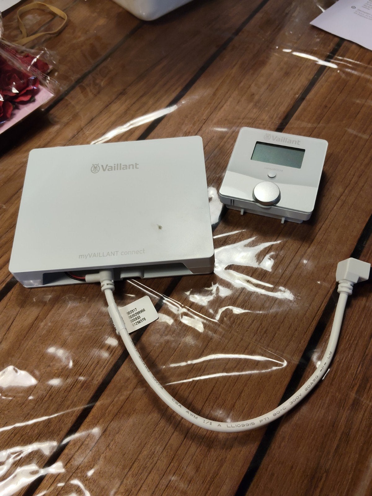Vaillant myVAILLANT connect WiFi module + thermostaat, Doe-het-zelf en Verbouw, Thermostaten, Ophalen of Verzenden, Slimme thermostaat