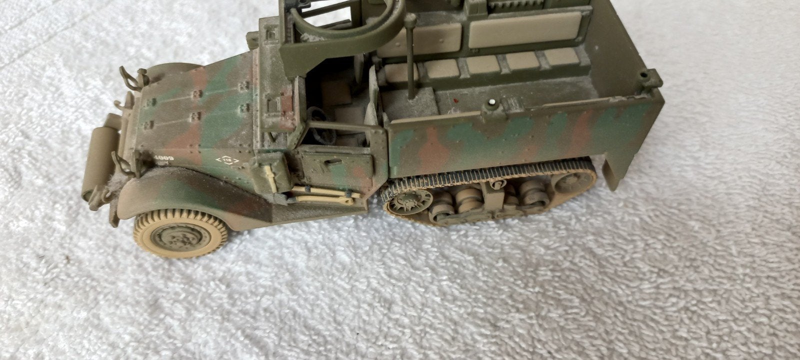 Gorgi toys militair half track, Ophalen of Verzenden, Zo goed als nieuw, Bus of Vrachtwagen, Lion Toys