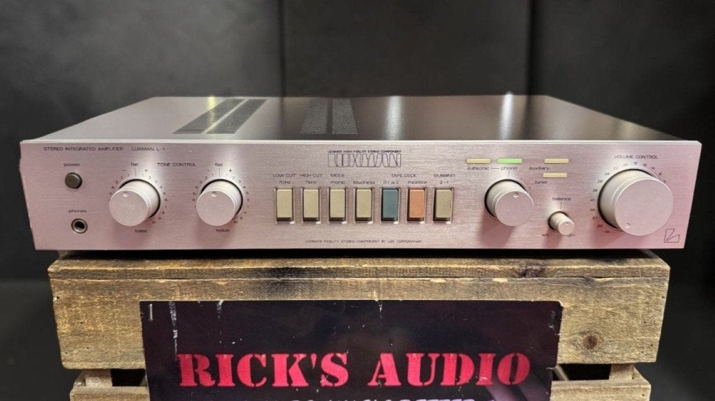 Luxman L-1 – Klassieke Japanse Hi-Fi – SERVICED, Overige merken, LUX CORPORATION, MADE IN JAPAN, Ophalen of Verzenden