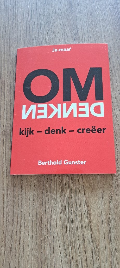 OMDENKEN, Ophalen of Verzenden, Zo goed als nieuw, Berthold Gunster